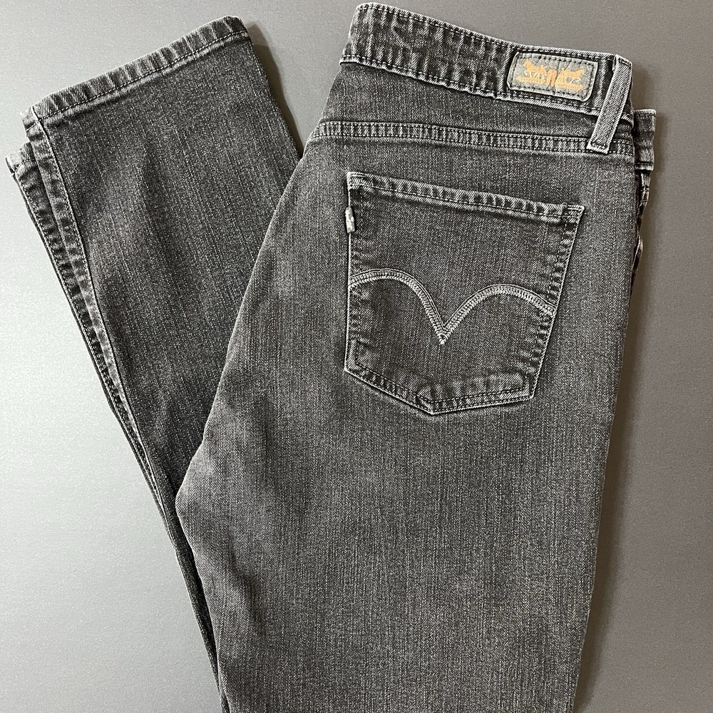 Levi's Women's Skinny Jeans in Charcoal Gray - Sz 16